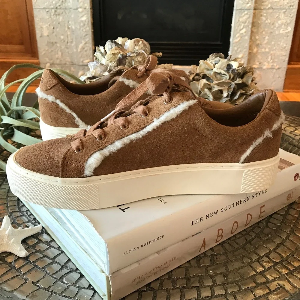 UGG CHESTNUT ZILO HERITAGE SNEAKER SHOE